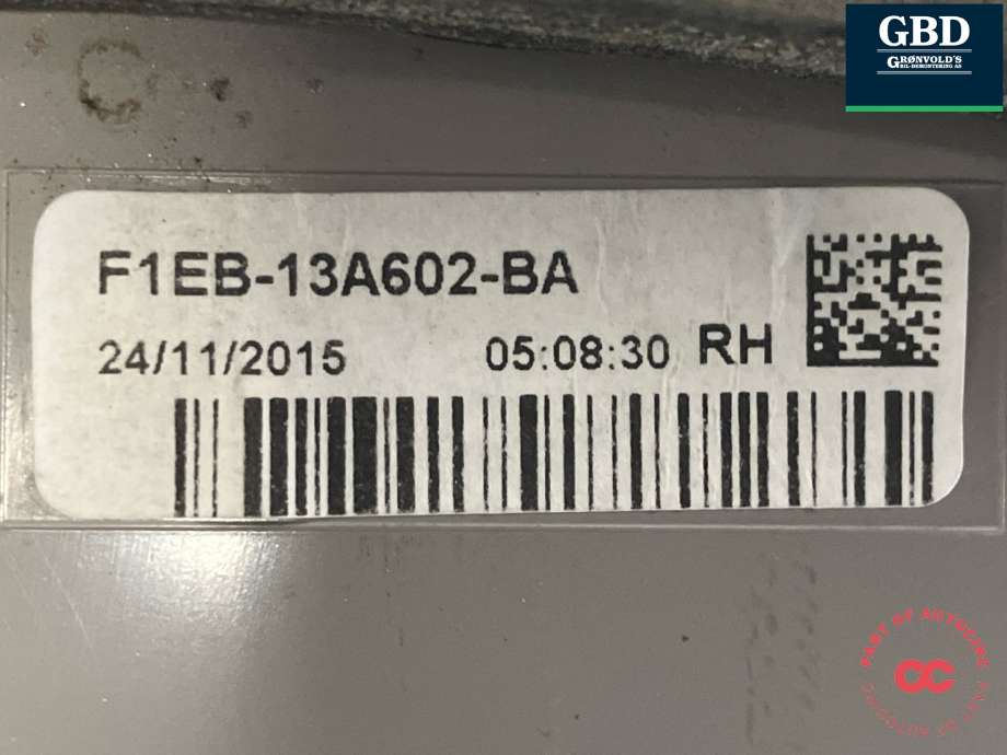 Baklykt høyre indre til Ford Focus 2014-2018 (Type III, Fase 2) (1868296|F1EB-13A602-BA|)