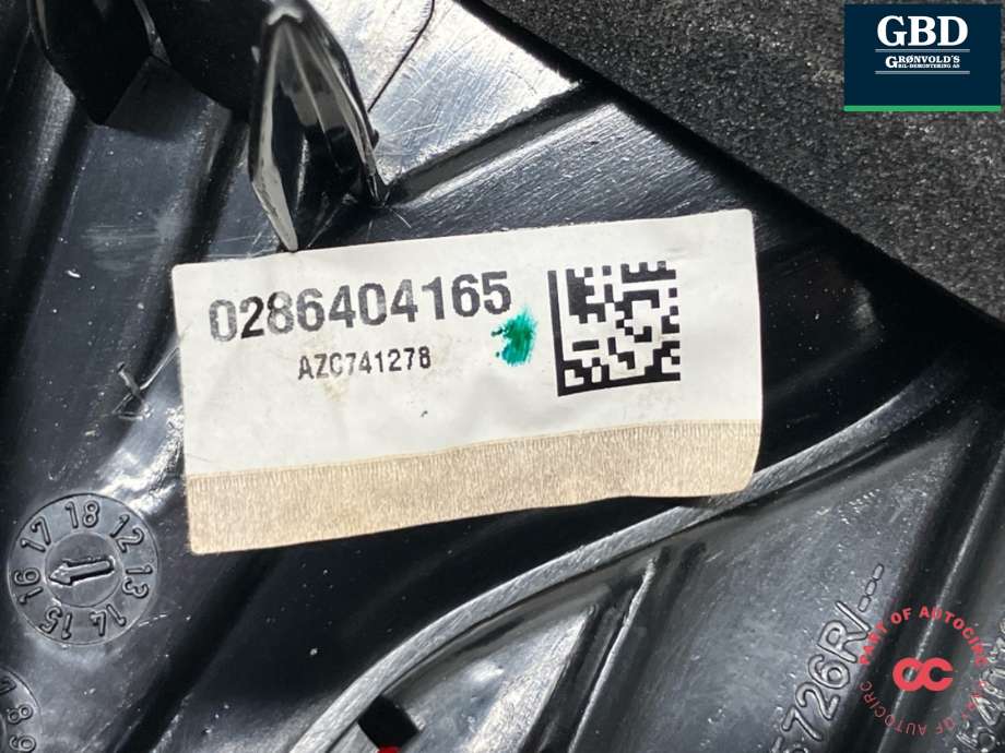 Baklykt venstre indre til Renault Captur 2013-2020 (Type I) (265554078R|)