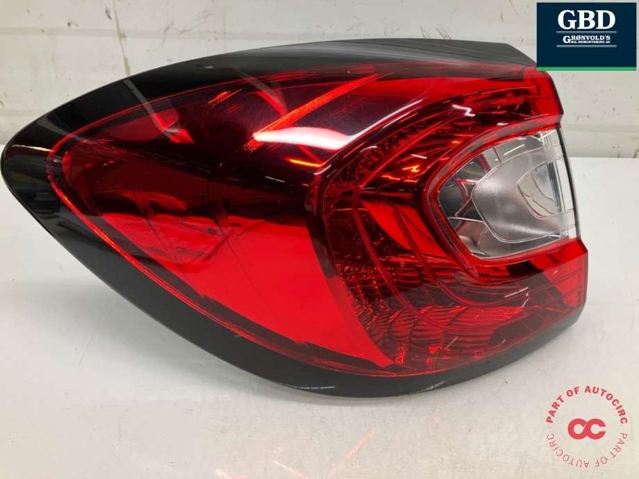 Baklykt venstre ytre til Renault Captur 2013-2020 (Type I) (265557367R|)