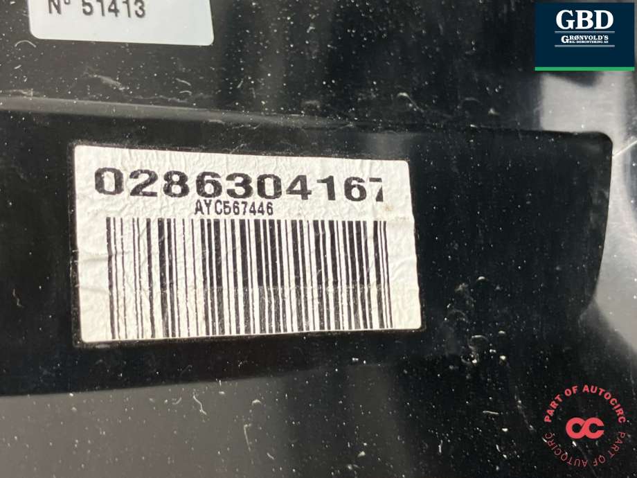 Baklykt venstre ytre til Renault Captur 2013-2020 (Type I) (265557367R|)