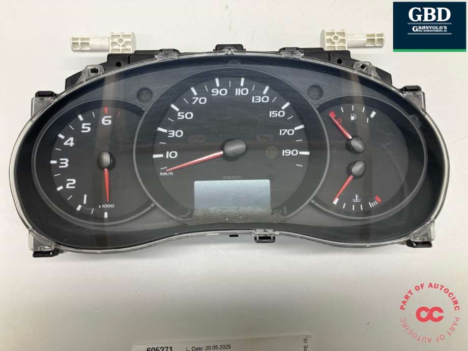 Instrumentpanel til Renault Master, 2014-->> (Type III, Fase 2) (248103104R)