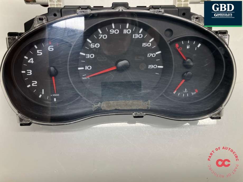 Instrumentpanel til Renault Master 2014-->> (Type III, Fase 2)  (248103104R|248105652R|)