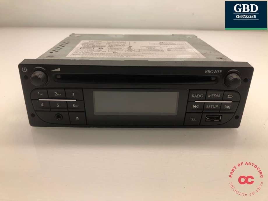 Bilstereo til Renault Master, 2014-->> (Type III, Fase 2) (281155360R)