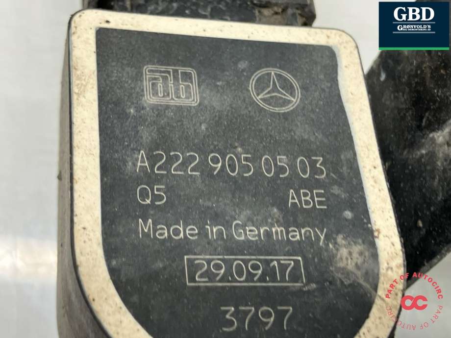 Sensor nivå, venstre foran til Mercedes S-Klasse 2013-2020 (W222) (W222) (A 222 905 05 03|)