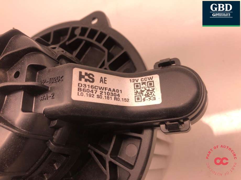 Varmeapparat motor til Kia Niro 2016-2021 (97113G2000|)