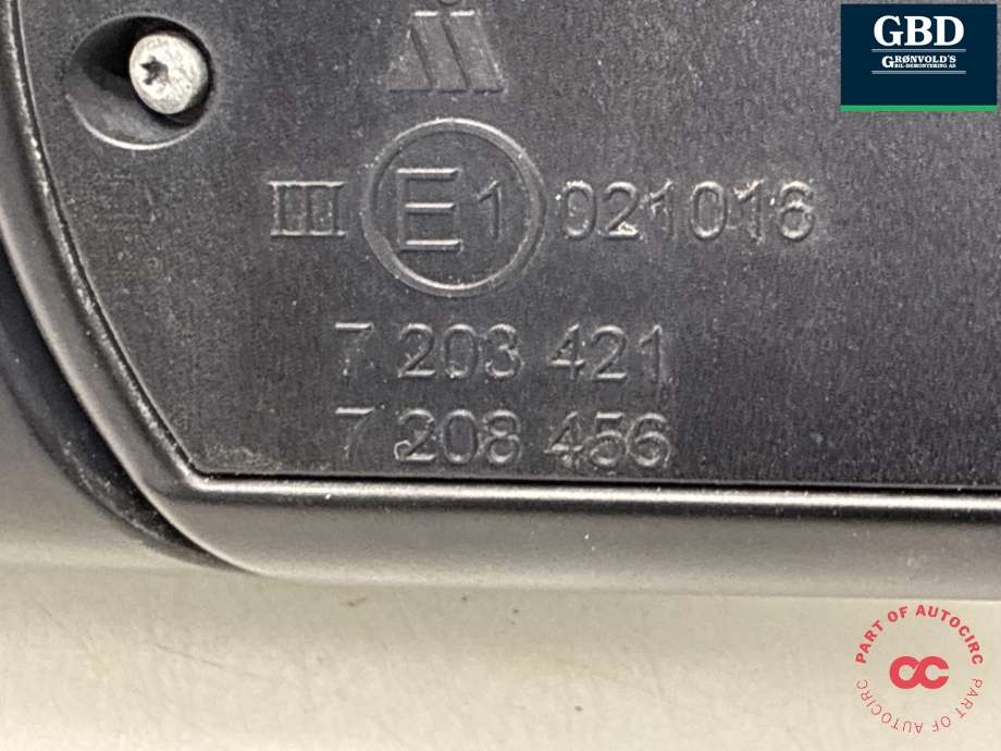Speil venstre til BMW 5-Serie 2003-2010 (E60/E61) (E60/E61) (51 16 7 283 773|)