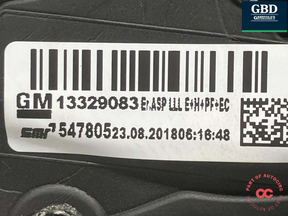 Speil venstre til Opel Insignia A 2009-2014 (13329083|13268765|)