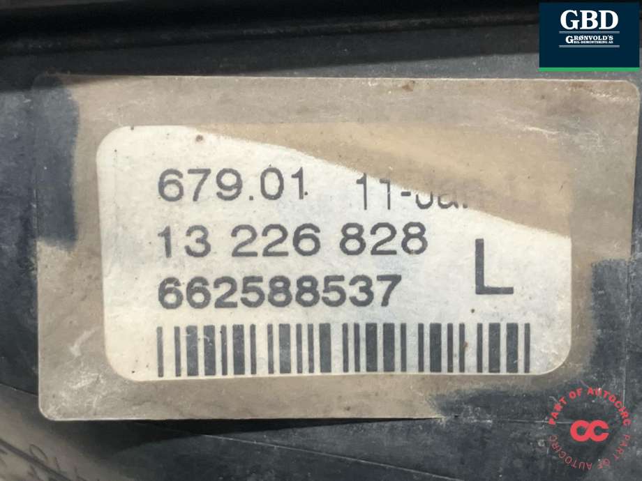 Tåkelykt venstre foran til Opel Insignia A 2009-2014  (13226828|662588537|)