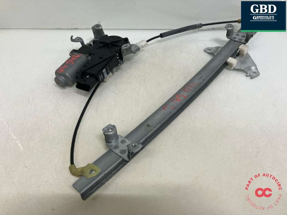 Ruteheis, kun motor, venstre foran til Nissan Pathfinder 2005-2010 (Fase 1) (R51) (R51) (80701EB30C|80701EB300|400847 D)