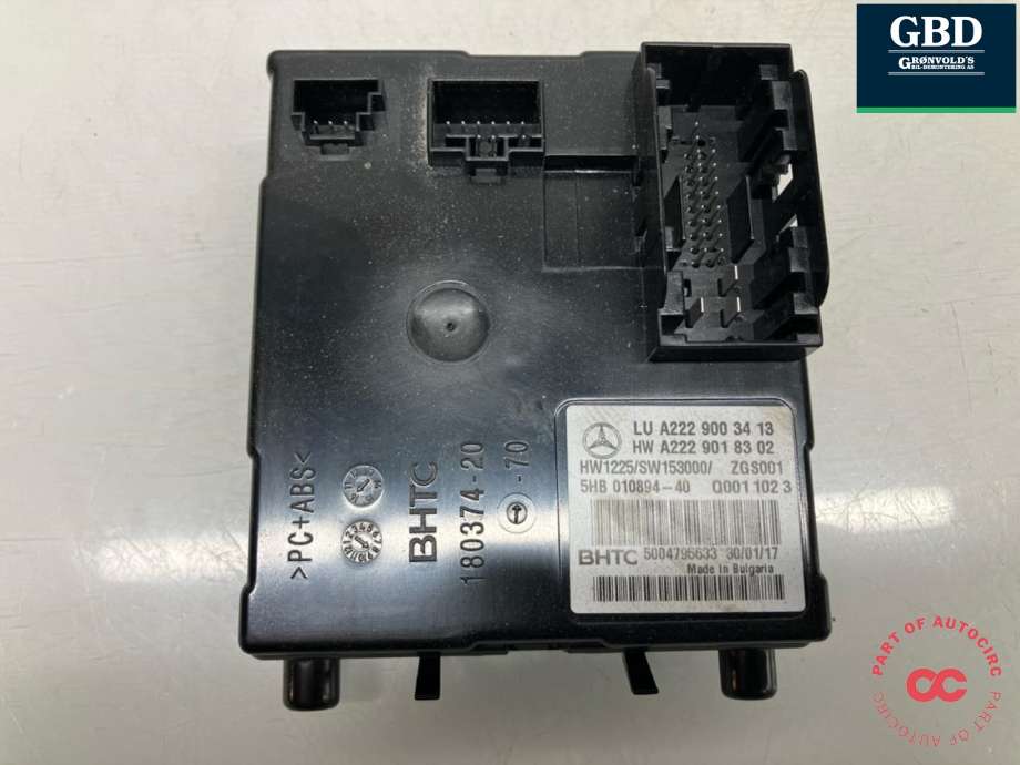 Styreenhet klima/aircondition til Mercedes GLC 2015-2022 (X253) (X253) (A 222 900 87 18|A 222 900 34 13|A 222 900 40 15)