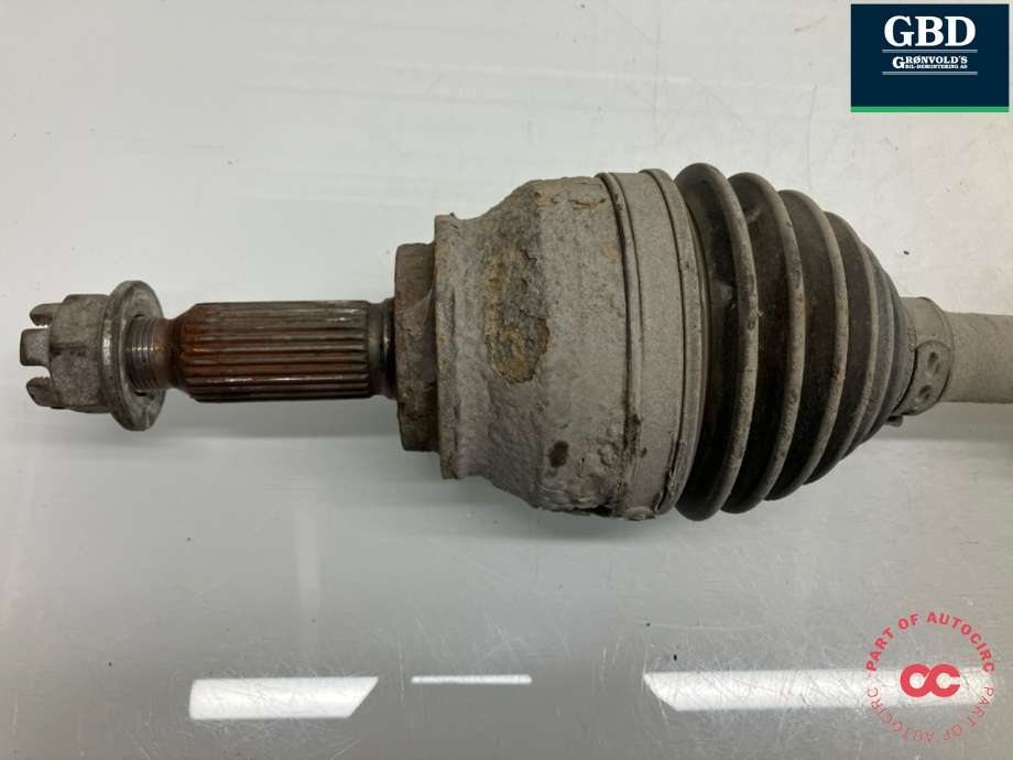 Drivaksel venstre foran, diesel/manuell til Mitsubishi Outlander 2007-2010 (Type II, Fase 1)  (3815A075|)
