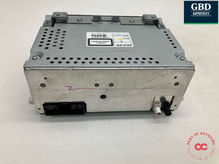Bilstereo til Ford Fiesta 2008-2012 (Type VI, Fase 1)  (1873715|AA6T-18C815-GK|AA6T-18C815-RC)