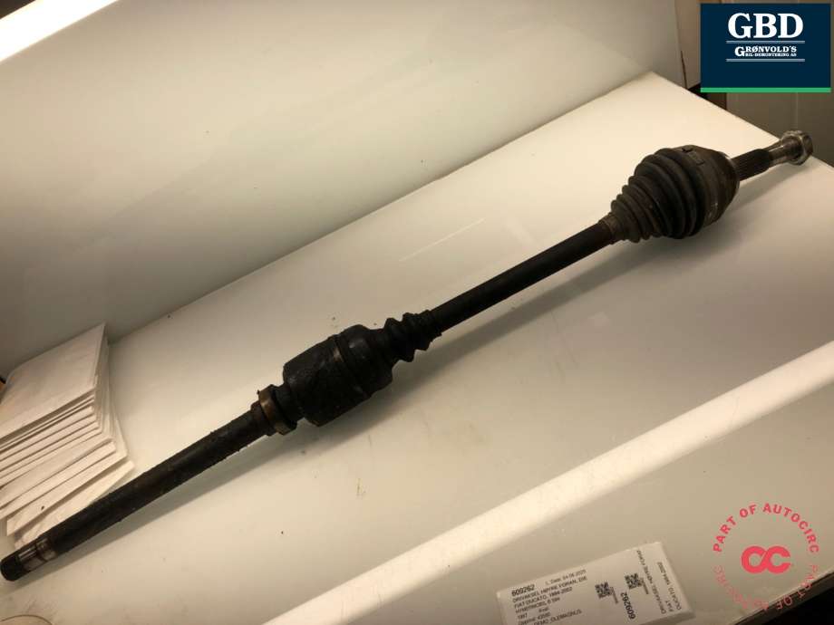Drivaksel høyre foran, diesel/manuell til Fiat Ducato 1994-2002  (NO PART ID|)