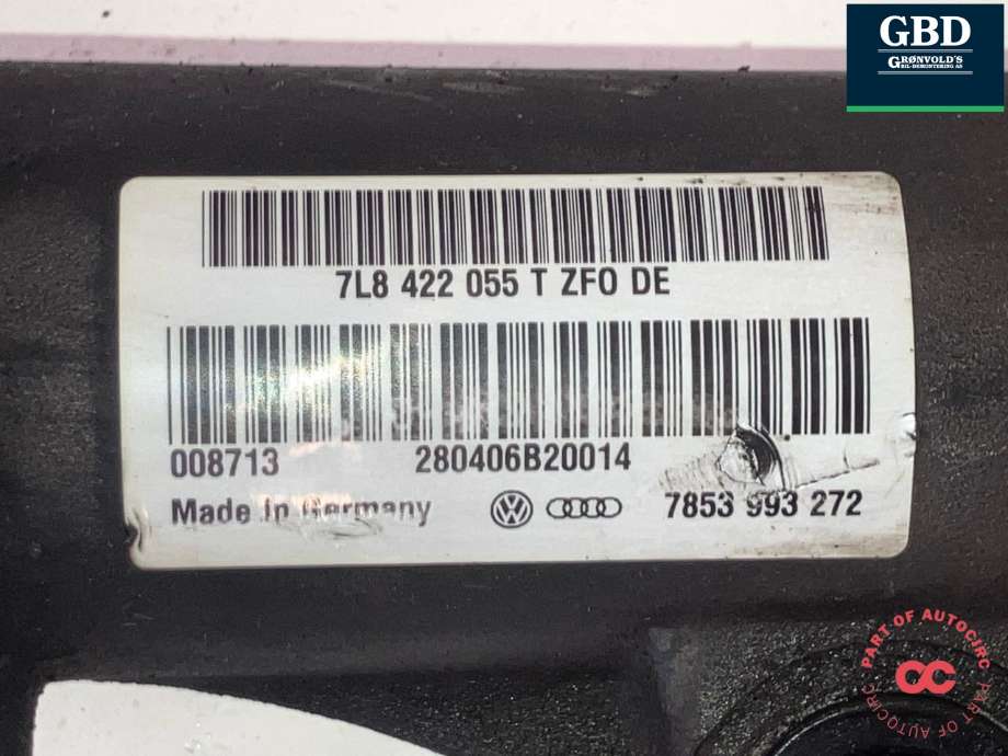Tannstang til Audi Q7 2006-2010 (Type I, Fase 1) (7L8 422 063|7L8 422 062 G|7L8 422 062 GX | 7L8 422 063 X)