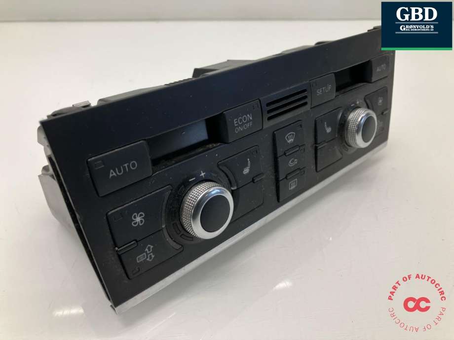 Varmeapparat betjening til Audi Q7 2006-2010 (Type I, Fase 1)  (4L0 820 043 F|)