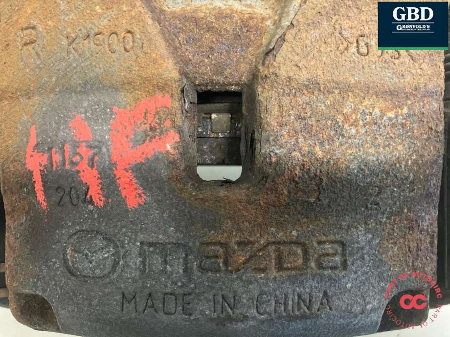Bremsecaliper høyre foran til Mazda CX-3 2015-2022 (B4Y73398ZB|)