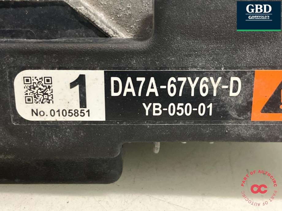 DCDC converter hybrid til Mazda CX-3 2015-2022 (DA7A67Y6YD|DA7A-67Y6Y-D|YB-050-01)