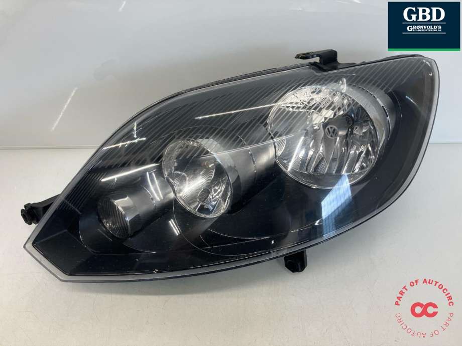 Frontlykt venstre halogen til VW Golf, Plus/Cross 2009-2013 (Fase 2) (5M1 941 005 G|)