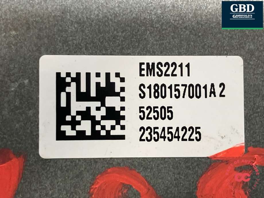 Styreenhet motor til Ford Fiesta 2013-2017 (Type VI, Fase 2) (1766537|CU71-12A650-DA|D1BG-12A650-BF)