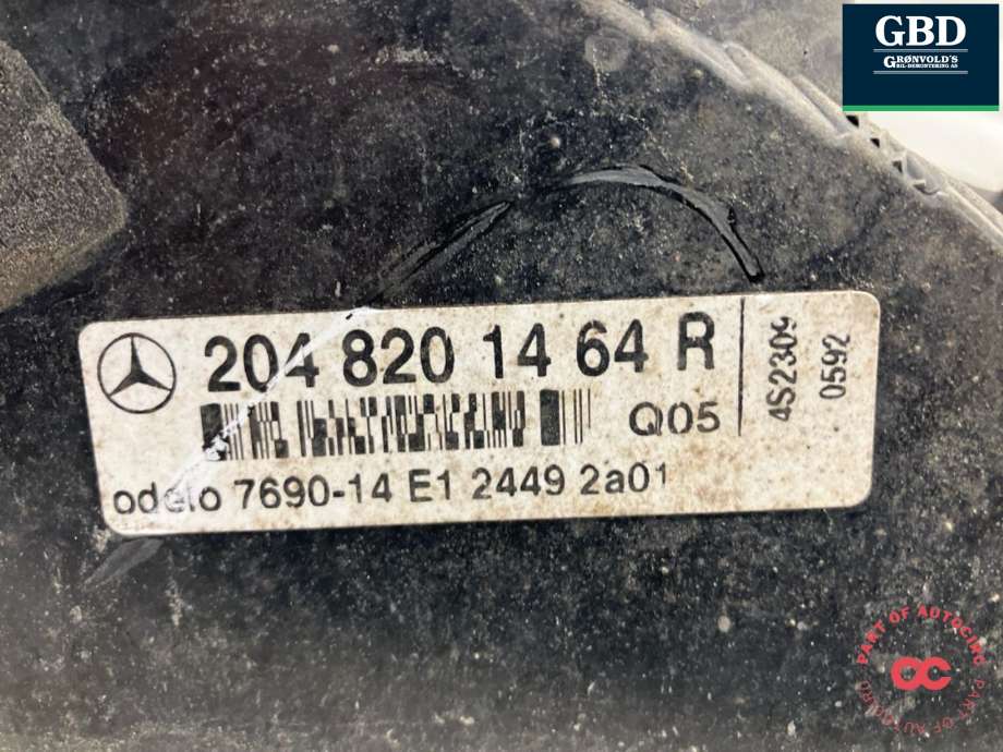 Baklykt høyre til Mercedes GLK 2008-2015 (X204) (X204) (A 204 820 14 64|)
