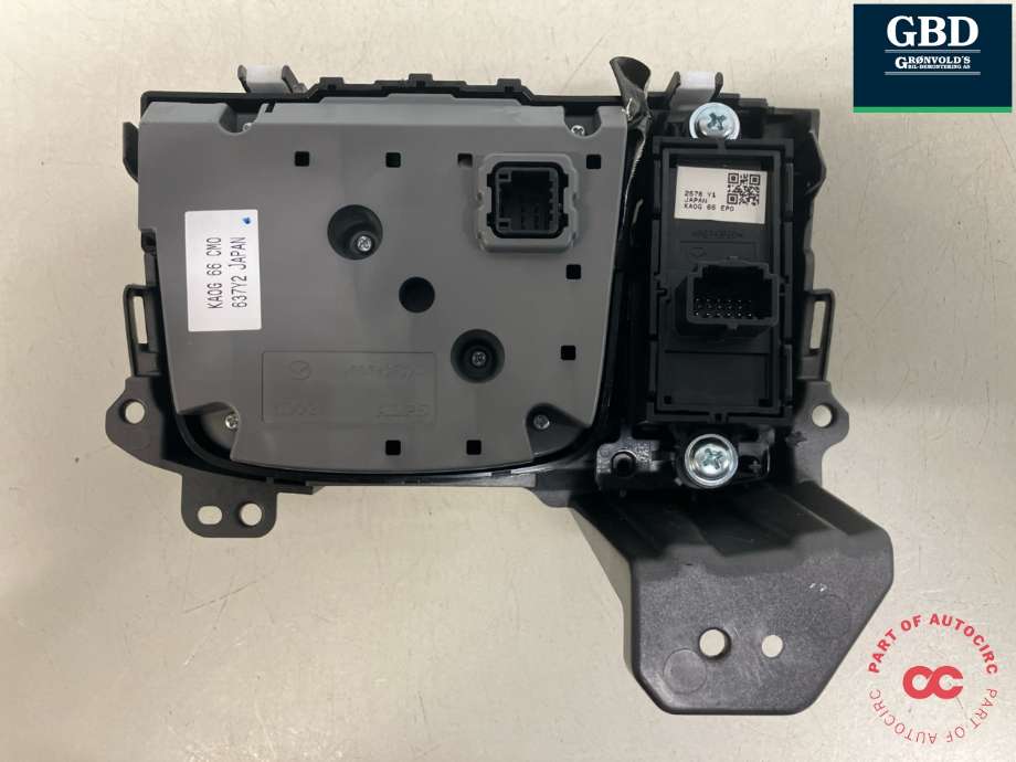 Bilstereo navigasjon betjeningspanel til Mazda CX-5 2012-2017 (Type I) (KA0G66CM0|)