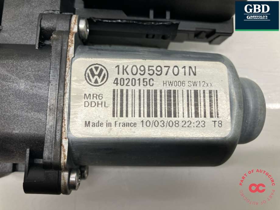 Ruteheis venstre foran til VW Golf V, Combi 2003-2008  (1K4 837 461 B|)