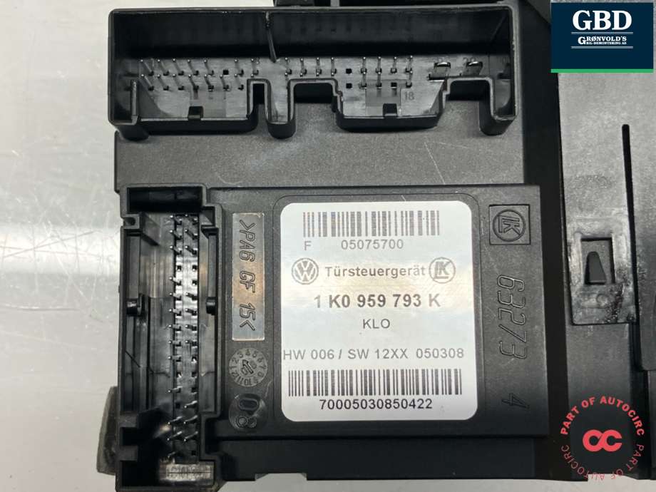 Ruteheis venstre foran til VW Golf V, Combi 2003-2008  (1K4 837 461 B|)