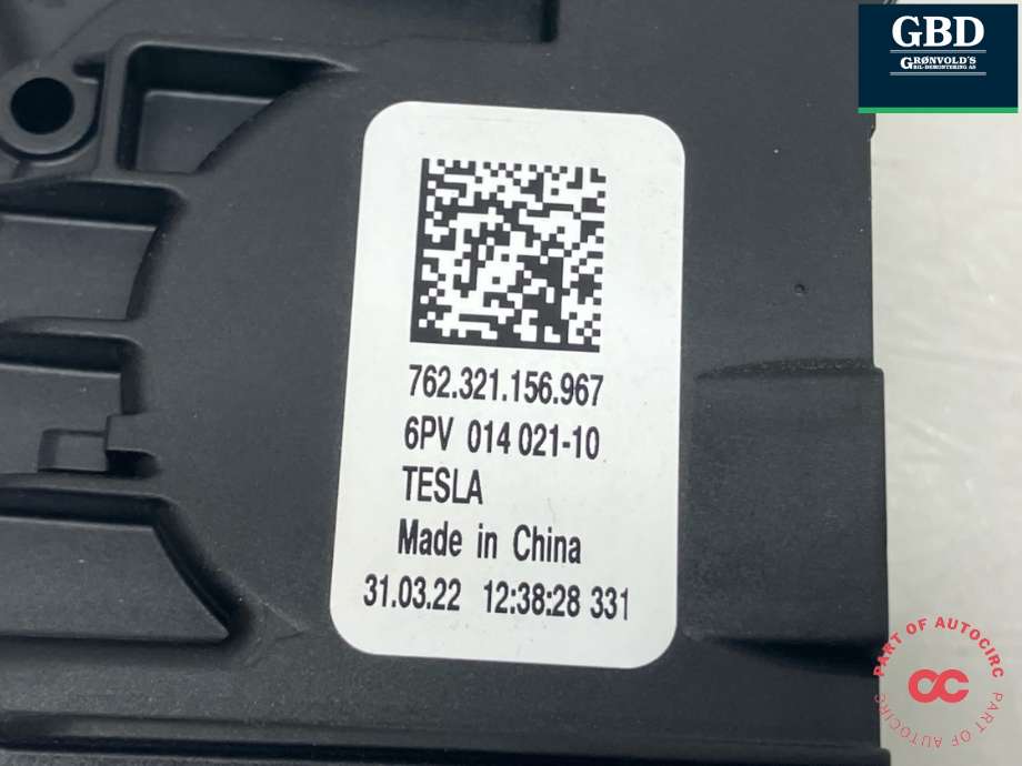 Pedal gass til Tesla Model Y 2021-2024 (Type I)  (1188695-50-A|)
