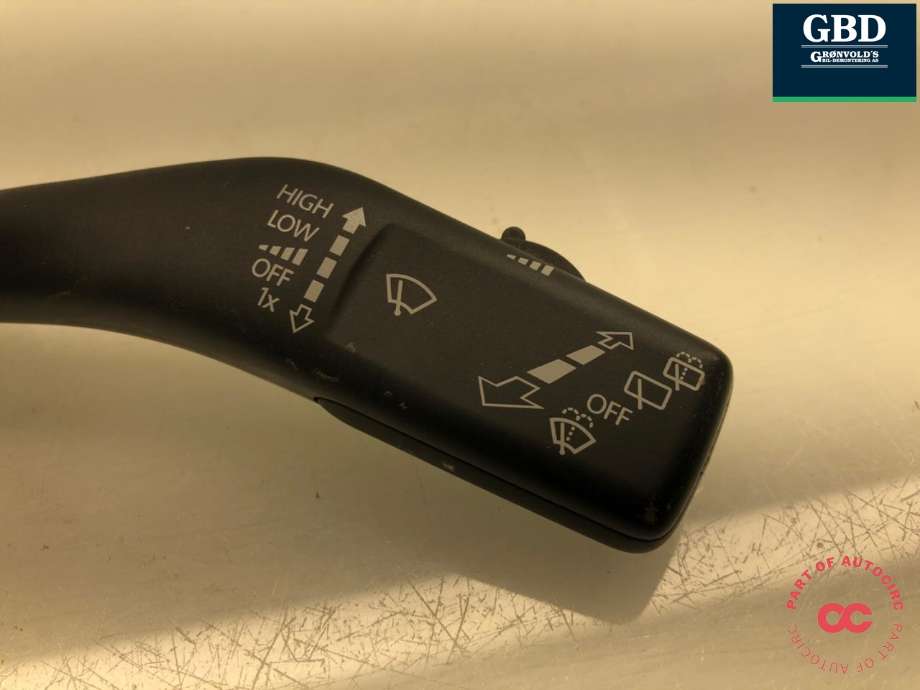 Bryter visker til VW Golf V, Combi 2003-2008  (1K0 953 519 J|1K0 953 519 J  9B9|)