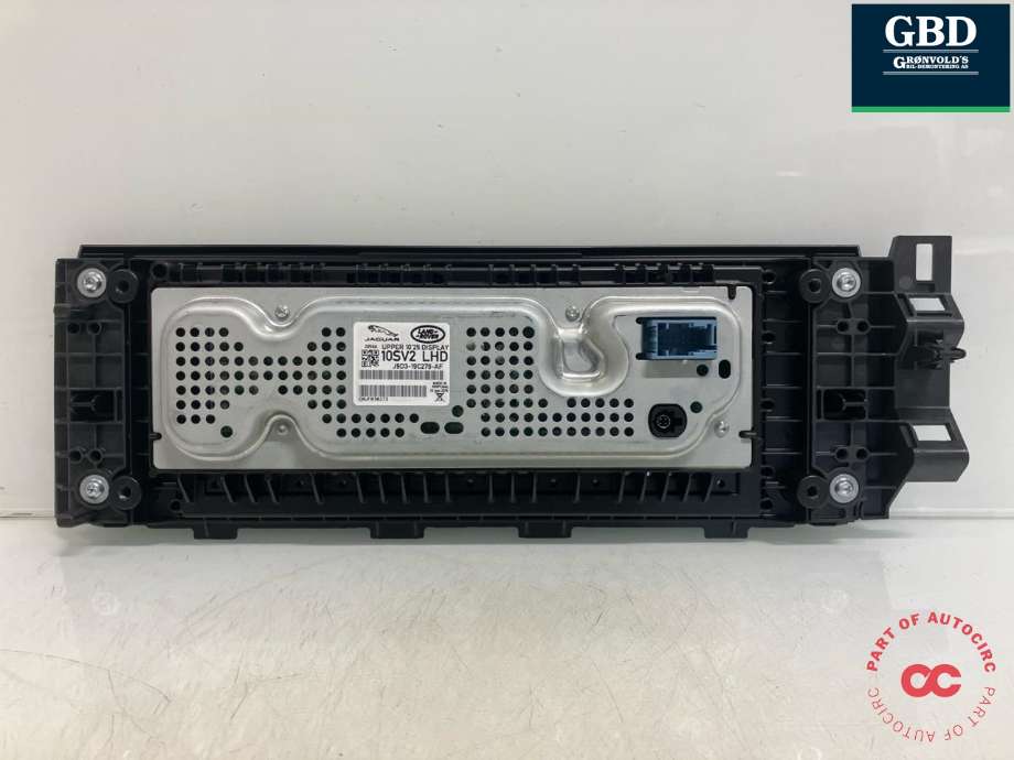 Multimedia display (MCU - Media Controller Unit) til Jaguar I-PACE 2018-->>  (T4K11474|J9D319C279AJ|J9D3-19C279-AF)