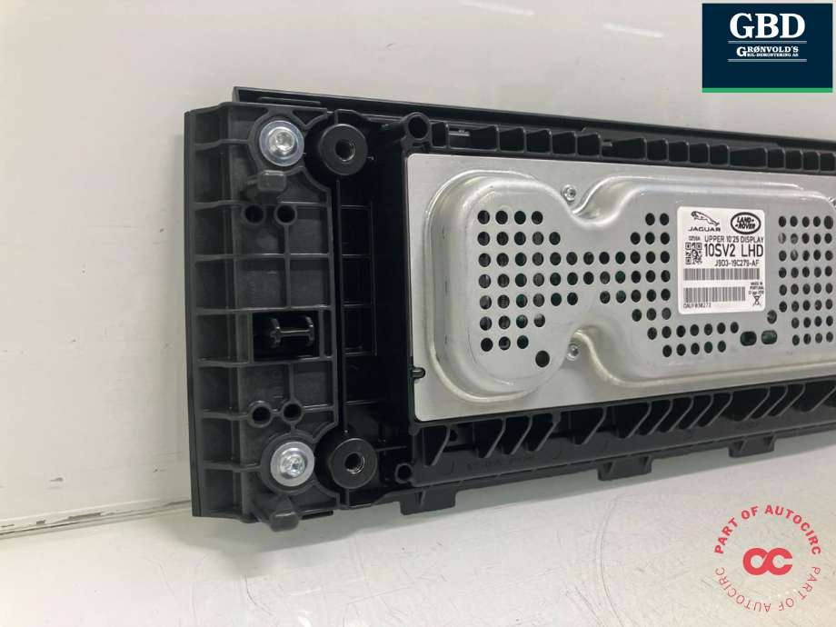 Multimedia display (MCU - Media Controller Unit) til Jaguar I-PACE 2018-->>  (T4K11474|J9D319C279AJ|J9D3-19C279-AF)