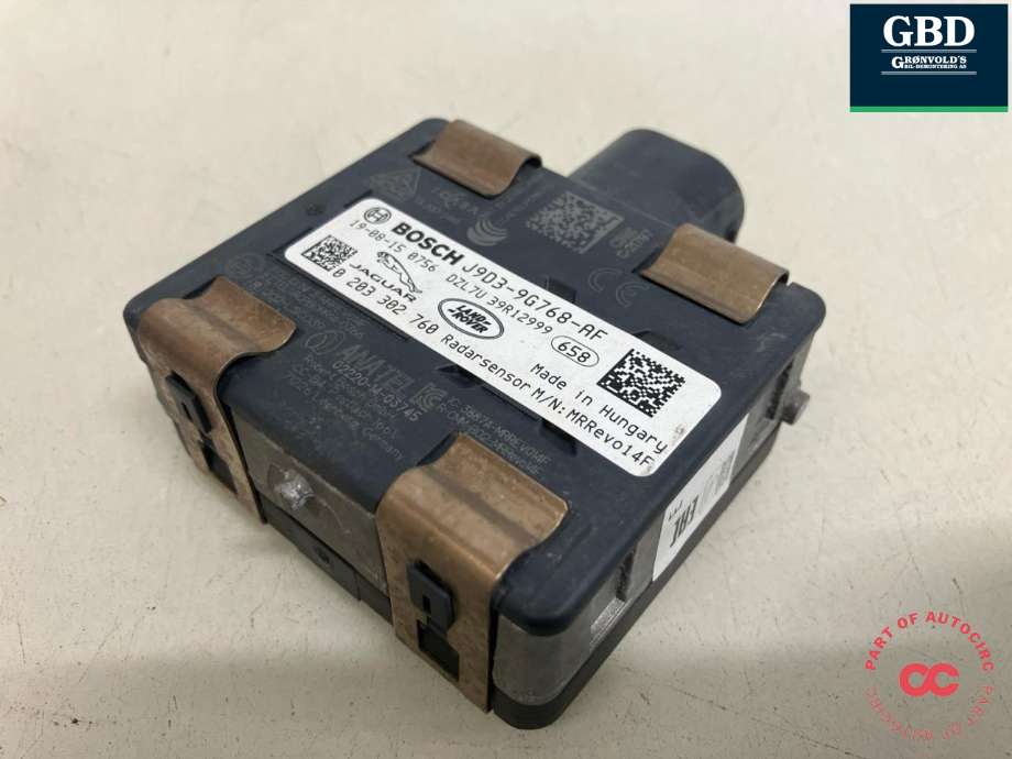 Sensor radar til Jaguar I-PACE 2018-->>  (BOSCH|T4K4056|J9D39G768AG|J9D3-9G768-AF| 0 203 302 760)