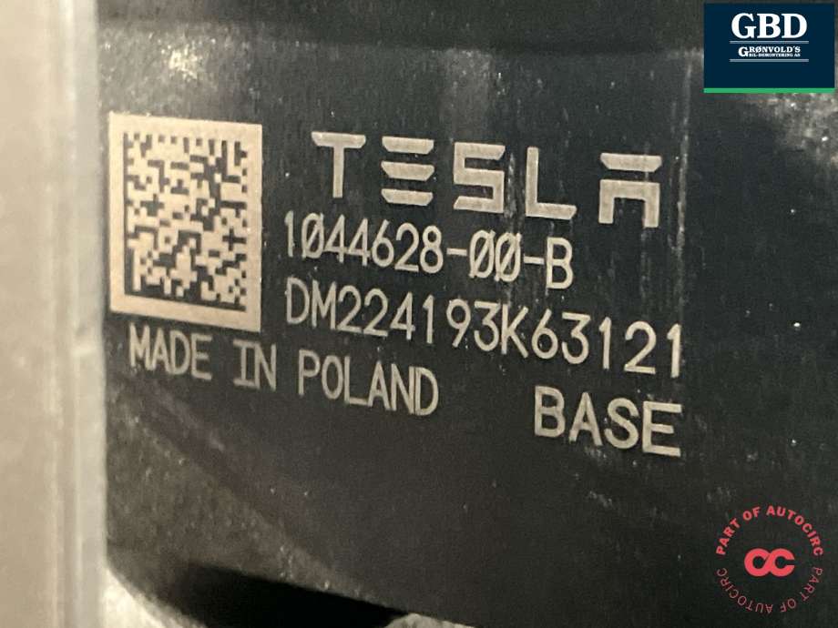 Bremsecaliper høyre bak, elektrisk til Tesla Model Y 2021-2024 (Type I)  (1044628-00-B|1044628-00-A|)