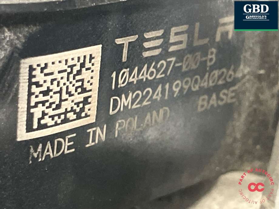 Bremsecaliper venstre bak, elektrisk til Tesla Model Y 2021-2024 (Type I)  (1044627-00-B|1044627-00-A|)