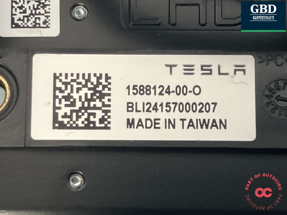 Kamera til Tesla Model Y 2021-2024 (Type I) (1588124-00-O|)