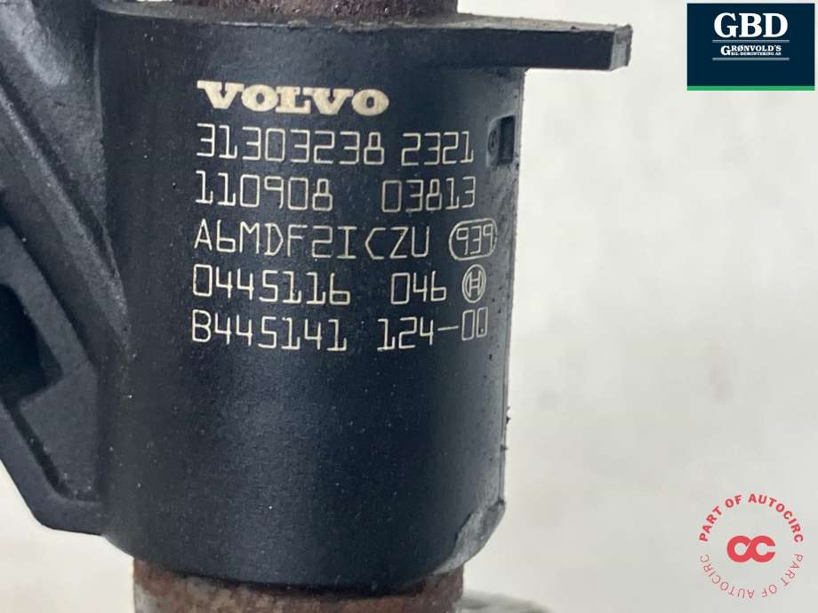 Dyse innsprøyting diesel til Volvo V60 2010-2013 (Type I, Fase 1)  (|31303238 2321)