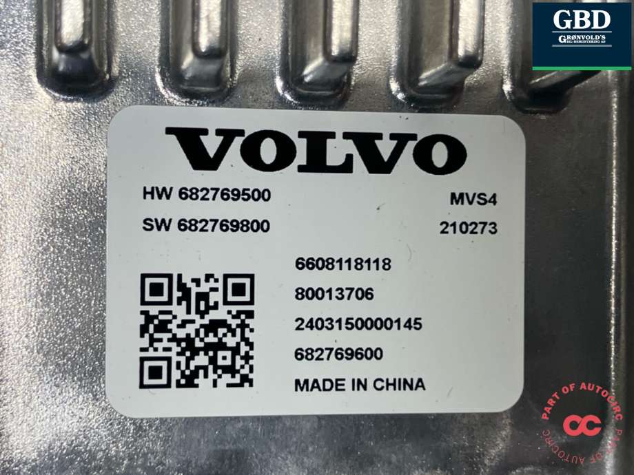 Kamera til Volvo EX30 2023-->>  (80013706|)