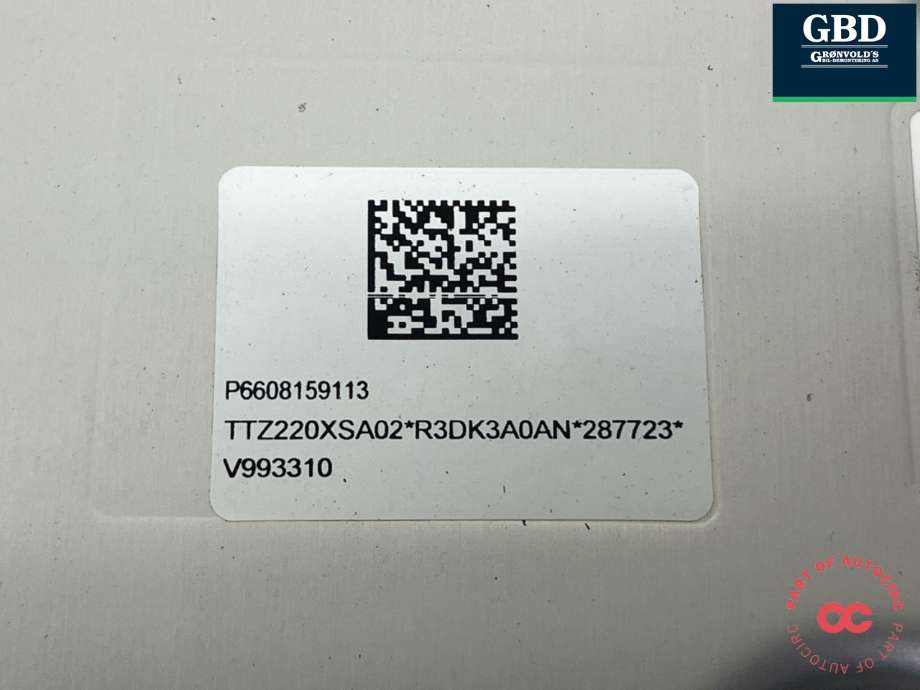 Motor power controller elbil (EPCU/PDM) til Volvo EX30 2023-->> (6608159113|KTZ40X55SA02|)