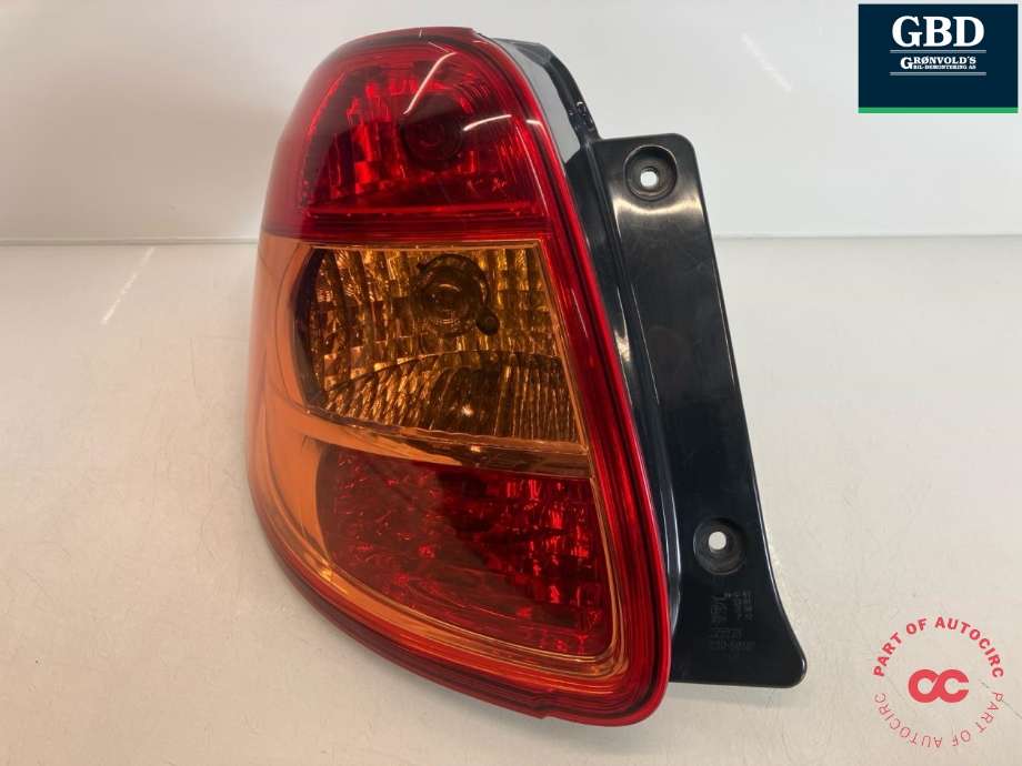 Baklykt venstre til Suzuki SX4 2009-2013 (Type I, Fase 2)  (3567080JB0|)
