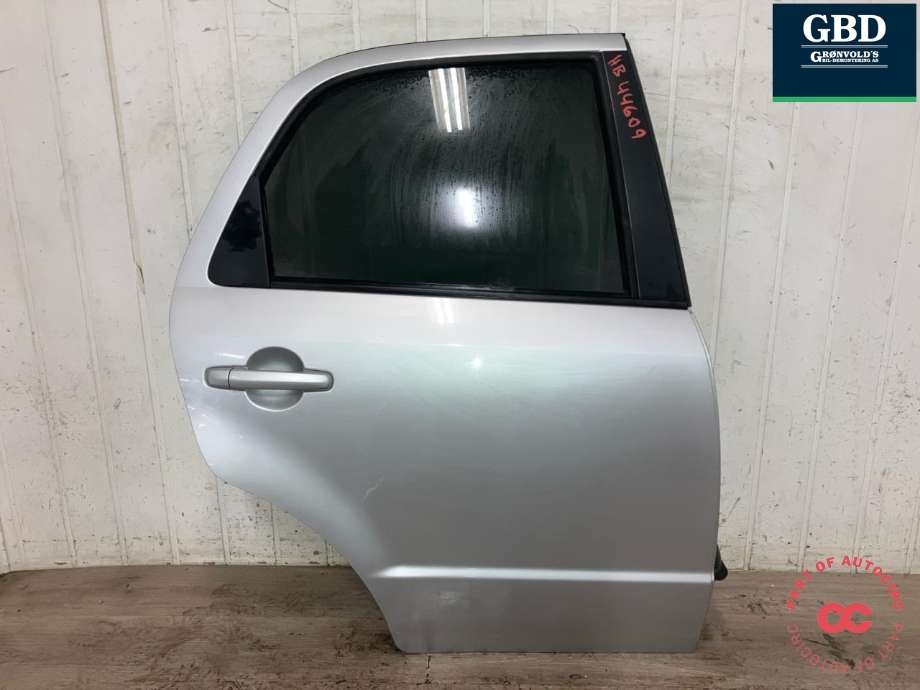 Dør høyre bak til Suzuki SX4, 2009-2013 (Type I, Fase 2)  (6800380810)