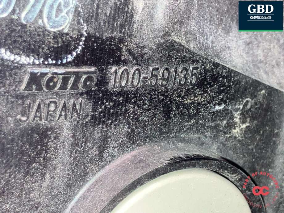 Frontlykt høyre halogen til Suzuki SX4 2009-2013 (Type I, Fase 2)  (3512080J61|)