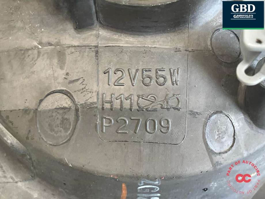 Tåkelykt venstre foran til Suzuki SX4 2009-2013 (Type I, Fase 2)  (3550063J05|3550063J04|3550063J03)