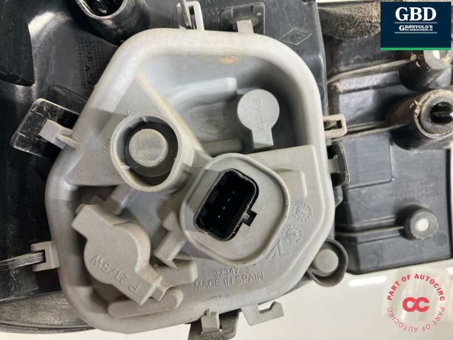 Baklykt høyre ytre til Renault Captur 2013-2020 (Type I)  (265509762R|265502731R|)