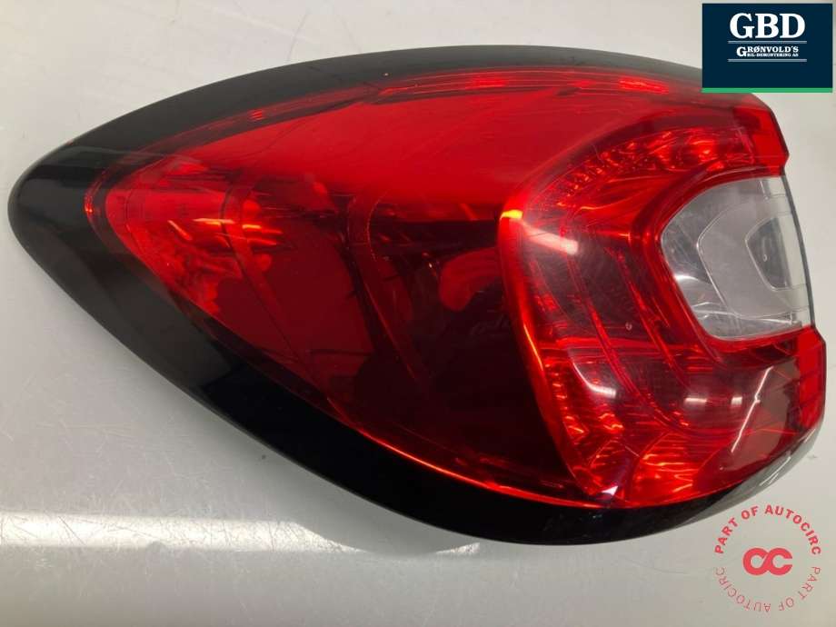 Baklykt venstre ytre til Renault Captur 2013-2020 (Type I)  (265557367R|265558548R|)