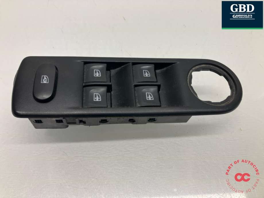 Bryter ruteheis førerdørspanel til Renault Captur 2013-2020 (Type I)  (254112588R|254118722R|254114238R | 254113300R)