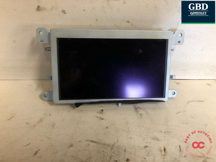Bilstereo navigasjon skjerm til Audi A4, Allroad 2009-2016 (Type I) (B8) (B8) (8T0 919 604 B|8T0 919 604 A|)