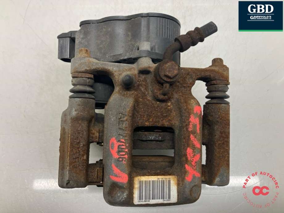 Bremsecaliper venstre bak, elektrisk til Peugeot e-208 2019-->> (16 089 988 80|)