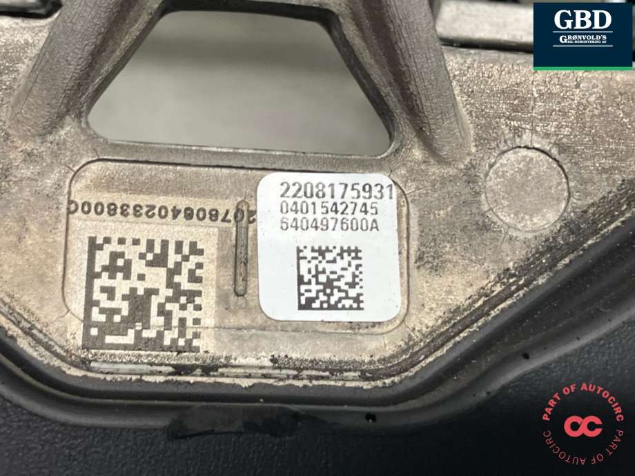 Ratt til Peugeot e-208 2019-->> (98 255 044 ZD|)
