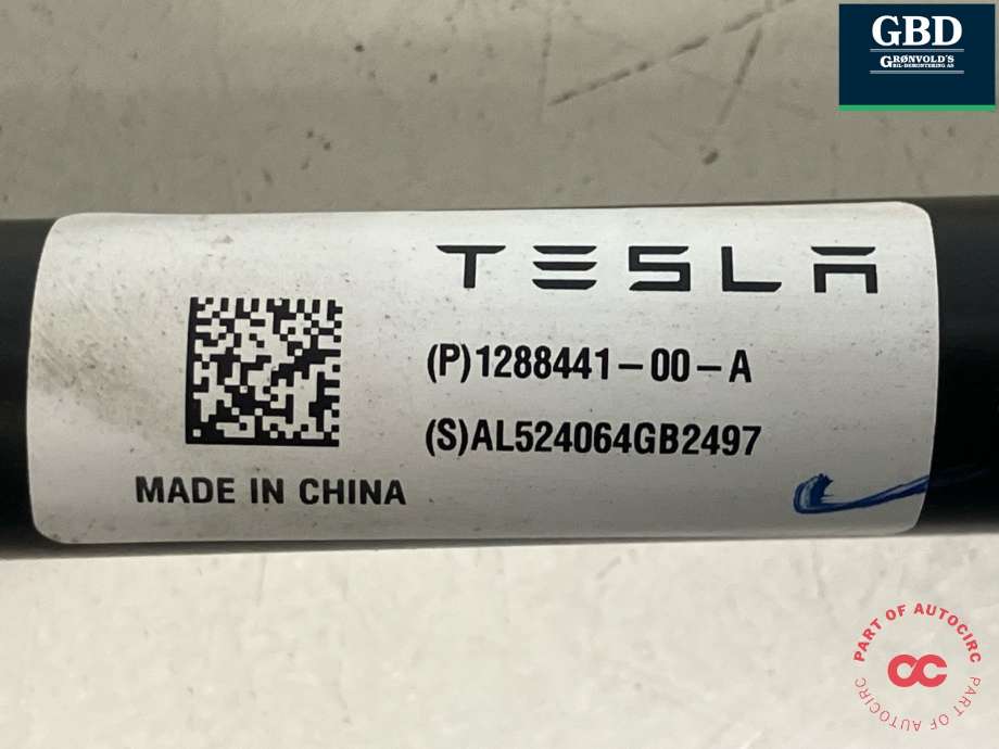 Bærebru venstre bak til Tesla Model Y 2021-2024 (Type I) (1288441-00-A|1044441-00-F|1288441-99-A)