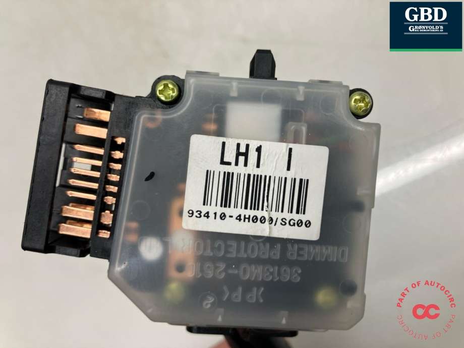 Bryter lys til Hyundai H-1 2012-->> (Type II, Fase 2)  (93370 4H100KD|93410-4H000|)